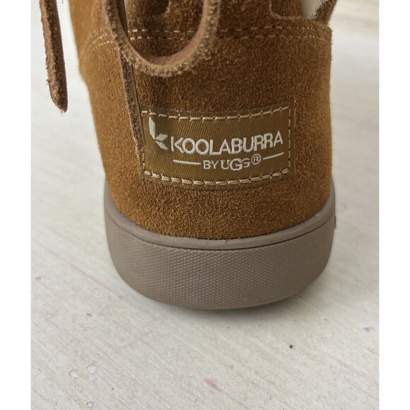 Koolaburra by UGG Shazi Short Tie Womens Size 7 Brown Classic Boots 1019361 Warm - Picture 10 of 12